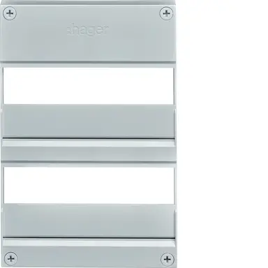 Hager VKG67T afdekkap 2-rij-ig 220x330mm Vision