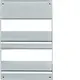 Hager VKG67T afdekkap 2-rij-ig 220x330mm Vision