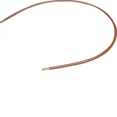 Hager ULV6450BR draad bruin H07V2-K 6mm2 lengte 450mm (10 stuks)