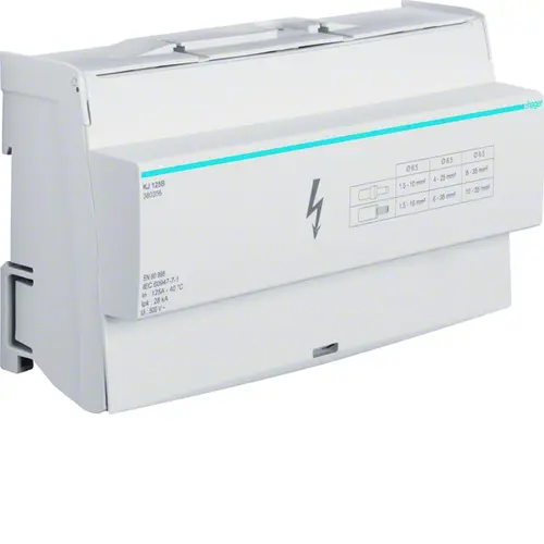 Hager KJ125B verdeelklem 4-polig 125A