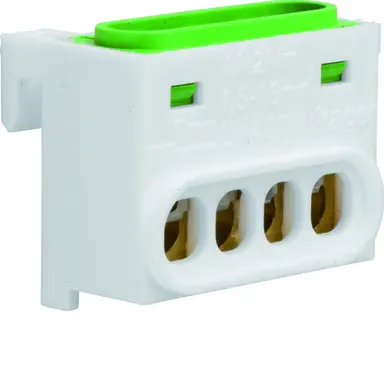 Hager GZ04E pe-klem miniverdeler 1 x 4