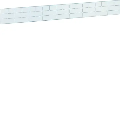 Hager VZ011VB coderingsstrook met houder 18 modulen breed voor Vega set van 4 stuks