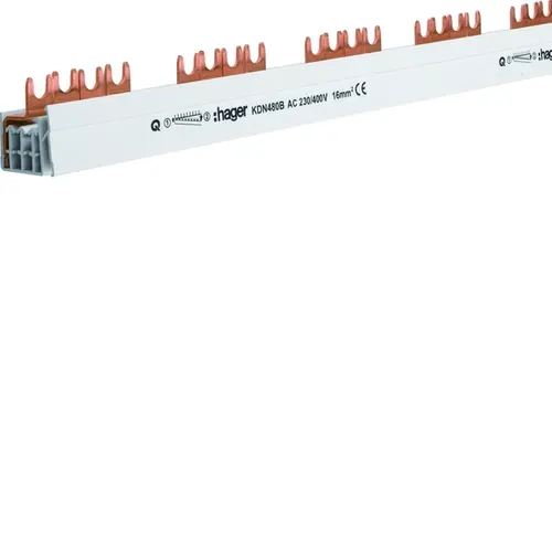 Hager KDN480B Kamrail 4p 16mm2