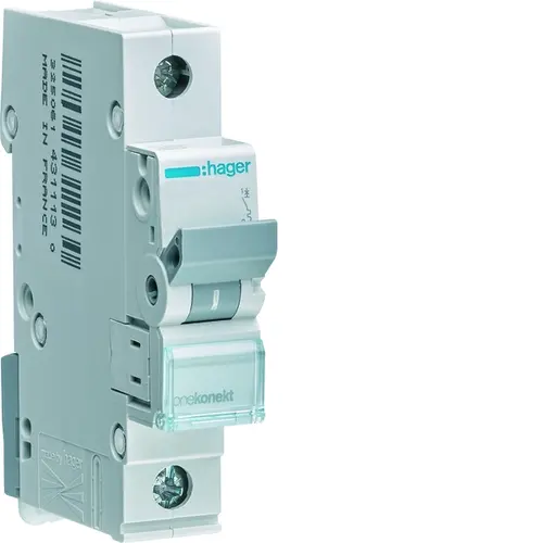Hager MBN110E Installatieautomaat B-kar 1P 2