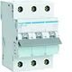 Hager MBN316E Installatieautomaat B-kar 3P 4