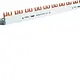 Hager KDN263B kamrail 2-polig vork 63A 10mm2 56-modulen