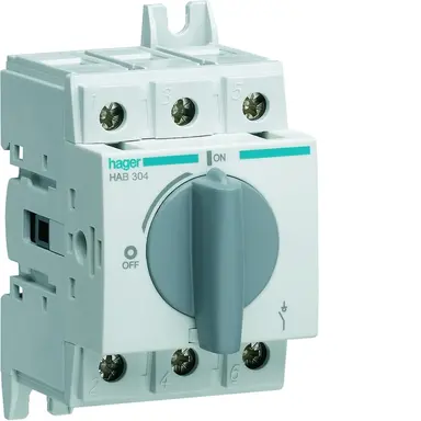 Hager HAB304 Lastscheider 3p 40A 690v