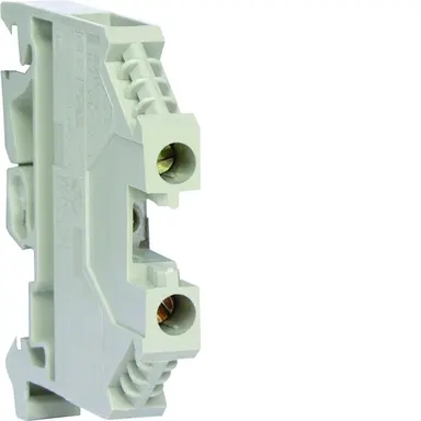 Hager KXA06LH rijgklem fase 0,5-6,0mm2 schroef DIN 41A 1000V grijs