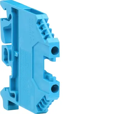 Hager KXA06NH rijgklem nul 0,5-6,0mm2 schroef DIN 41A 1000V blauw