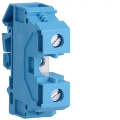 Hager KXA35N rijgklem nul 35mm2 schroef DIN 125A 400V blauw