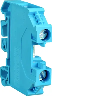 Hager KXA10NH rijgklem nul 2,5-10 mm2 schroef DIN 57A 1000V blauw