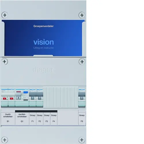 Hager VKG201A Installatiekast 1-f 3gr Hs40 2