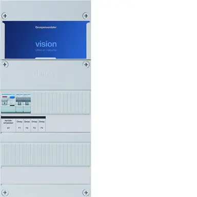 Hager VKG200H Installatiekast 1-f 2gr 475x22