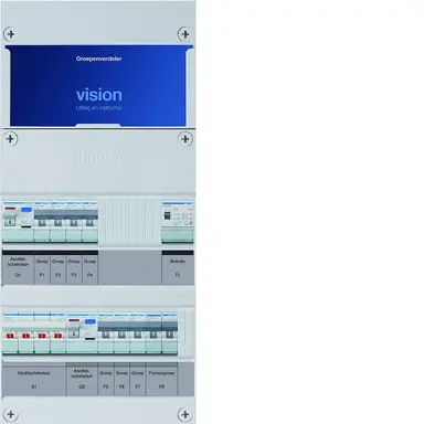 Hager VKG430L-FT Installatiekast 3-f 8gr Hs40 4