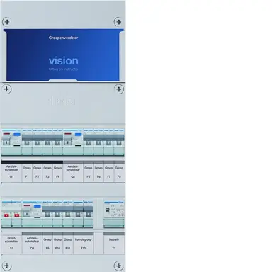 Hager VKG434E-FT Installatiekast 1-f 12gr Hs40