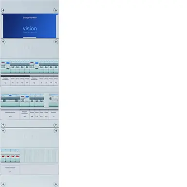 Hager VKG434M-BT Installatiekast 620x220mm