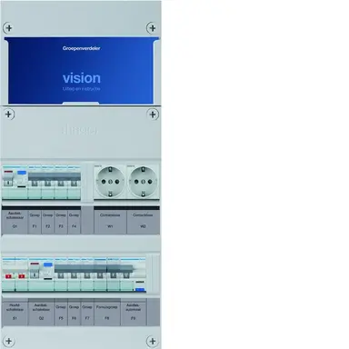 Hager VKG43E-AFWW Installatiekast 1-f 9gr Hs40 2