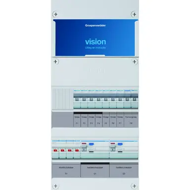 Hager VKG43L-F Installatiekast 3-f 8gr Hs40 4