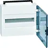 Hager VB118P Vega leeg 18-modulen 400x325x146mm 1 rij van 18 modulen transparante deur IP40