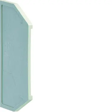 Hager KWE03G afsluitplaat voor KXA35L grijs