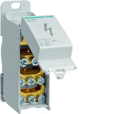 Hager KJ02DN verdeelklem 1-polig 125A