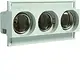Hager 03363 schr patr houder 3x63a