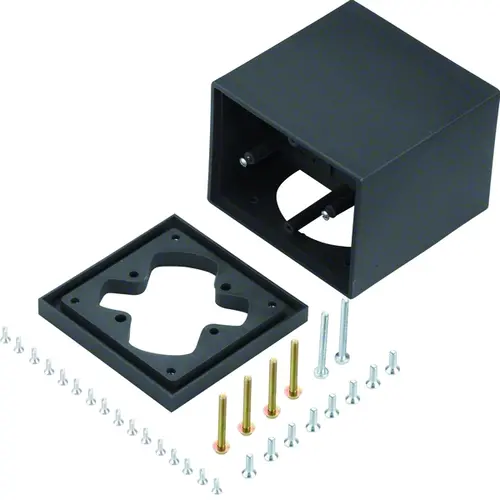 Hager GBZ29005 vloerzuil opbouw voor 2 elementen