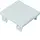 Hager EMR029010 blindplaat 2mod 45x45mm wt