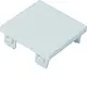 Hager EMR029010 blindplaat 2mod 45x45mm wt