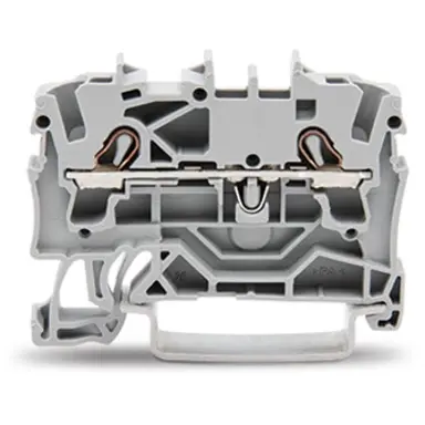 Wago 2002-1201 rijgklem 2-draads 2,5 mm² grijs