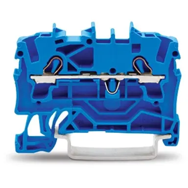 Wago 2002-1204 rijgklem 2-draads 2,5 mm² blauw
