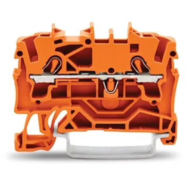 Wago 2002-1202 rijgklem 2-draads 2,5 mm² oranje