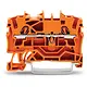 Wago 2002-1202 rijgklem 2-draads 2,5 mm² oranje