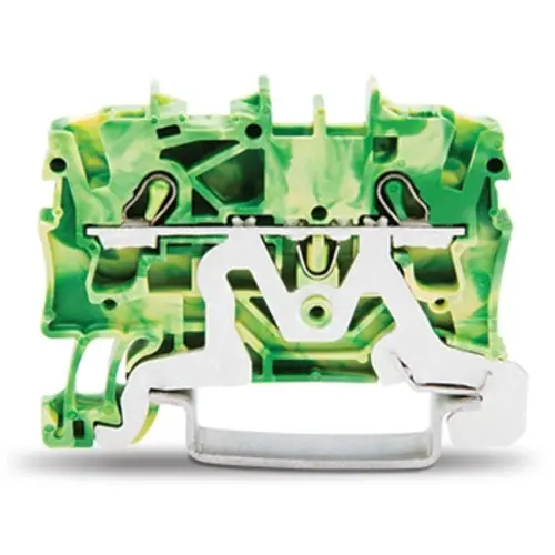 Wago 2002-1207 rijgklem 2-draads 2,5 mm² groen/geel