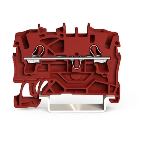 Wago 2002-1203 rijgklem 2-draads 2,5 mm² rood