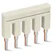 Wago 2002-405 doorverbindingsbrug 5-voudig geïsoleerd lichtgrijs