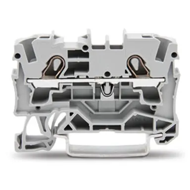 Wago 2004-1201 rijgklem 2-draads 4 mm² grijs