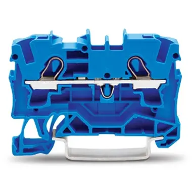 Wago 2004-1204 rijgklem 2-draads 4 mm² blauw