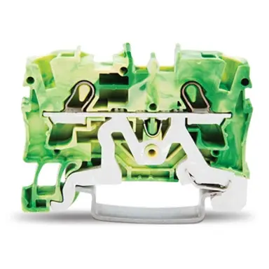 Wago 2004-1207 rijgklem 2-draads 4 mm² groen/geel