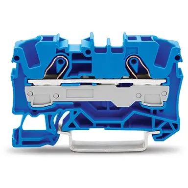 Wago 2006-1204 rijgklem 2-draads 6 mm² blauw