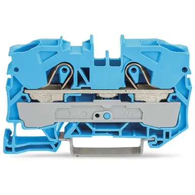 Wago 2010-1204 rijgklem 2-draads 10 mm² blauw