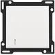 Niko 154-60005 schakelwip enkelvoudig met lens white coated