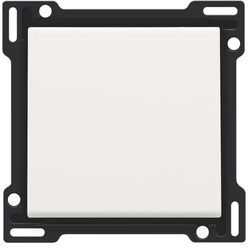 Niko 154-61105 schakelwip enkelvoudig white coated