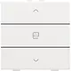 Niko 154-51033 jaloeziebediening 1-voudig voor Niko Home Control white coated