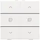 Niko 154-51036 jaloeziebediening 2-voudig voor Niko Home Control white coated