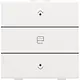 Niko 154-52033 jaloeziebediening 1-voudig met LED voor Niko Home Control white coated