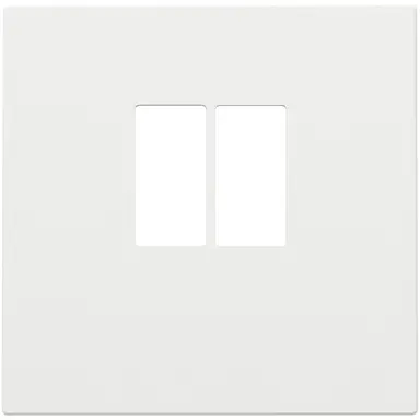 Niko 154-69801 centraalplaat 1-voudig voor mono luidspreker aansluitdoos white coated