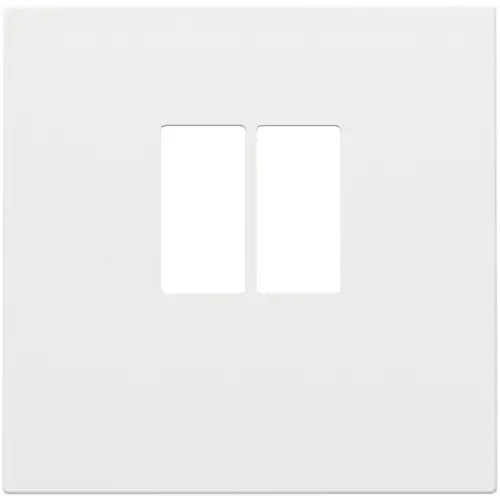 Niko 154-69801 centraalplaat 1-voudig voor mono luidspreker aansluitdoos white coated