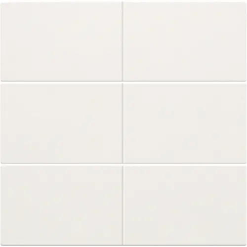 Niko 154-60050 afwerkingsset voor 6-voudige potentiaalvrije drukknop 24 V white coated