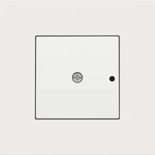 Niko 154-77001 afwerkingsset voor 1-kanaals inbouw RF-ontvanger white coated